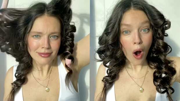 Emily Didonato Heatless Hair Curl 